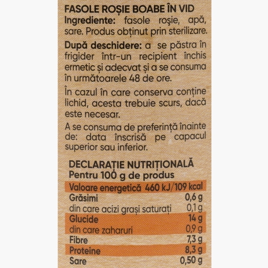 Fasole roșie 326g