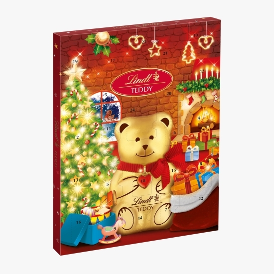 Teddy advent calendar 170g