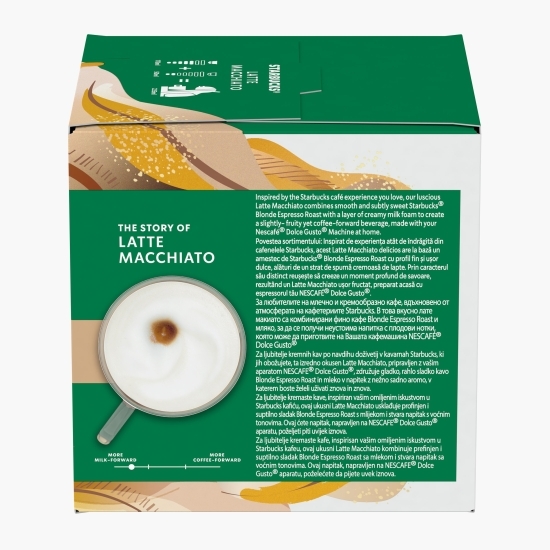 Capsule cafea, Latte Macchiato, 6 băuturi, 129g