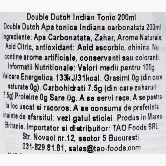 Băutură carbonatată cu ghimbir 0.2l