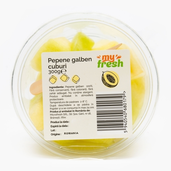 Pepene galben cuburi 300g