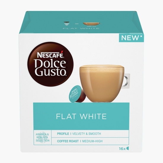 Flat White 16 băuturi 187.2g, capsule cafea 