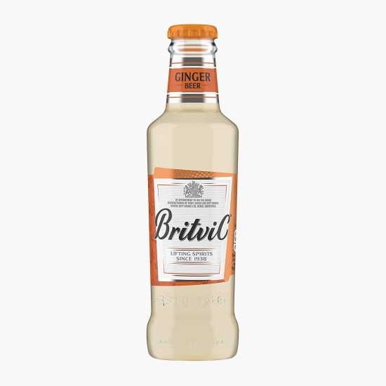 Bere cu ghimbir, fără alcool, sticlă 0.2l