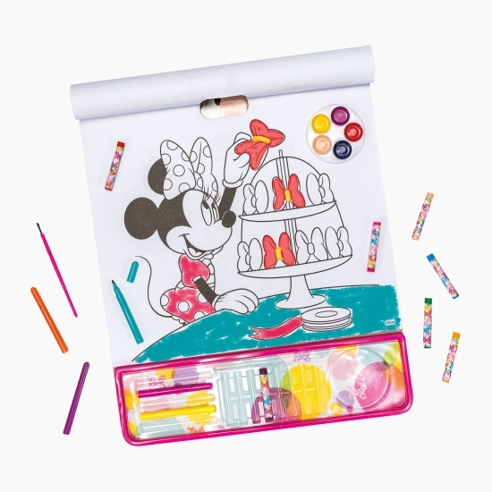 Set pentru desen Minnie Mouse Giga Block 5 în 1, 3+ ani