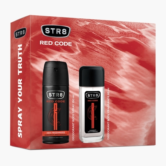 Set cadou Red Code (parfum pentru corp 85ml + deodorant spray pentru corp 150ml