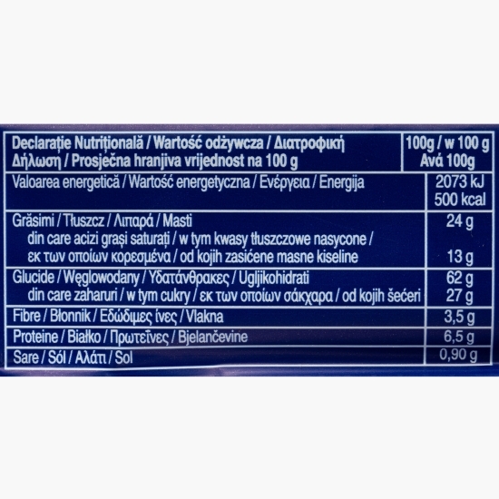 Biscuiți digestivi cu ciocolată neagră 150g