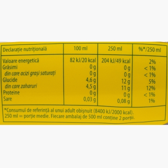 Băutură răcoritoare necarbonatată Ice Tea cu ceai negru și piersică 0.5l