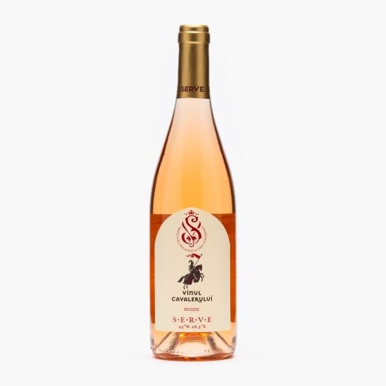 Vin rose demisec, 12.5%, 0.75l