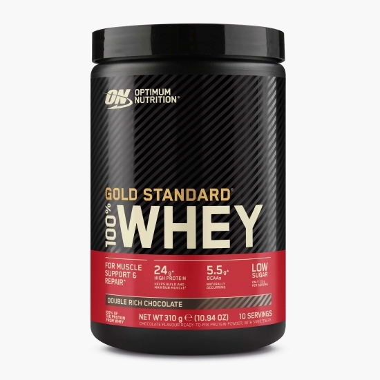 Proteine din zer 100% Whey Gold Standard, aromă ciocolată, 310g