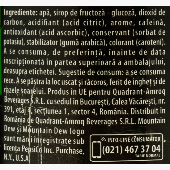 Băutură carbogazoasă lămâie 1.25l