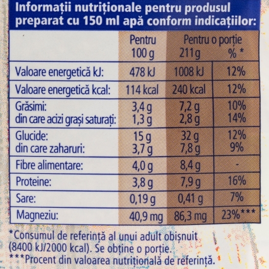 Mix pentru super gustare de ovăz Vitalis cu ciocolată neagră 61g