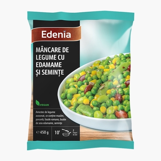 Mâncare de legume cu edamame și semințe 450g