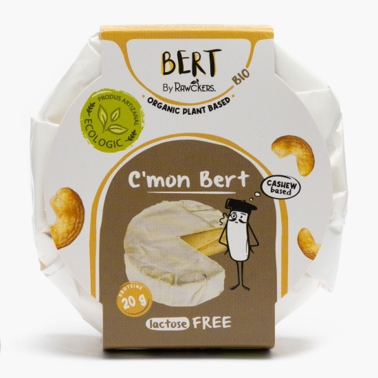 Specialitate vegetală eco C’mon Bert din nuci caju 145g