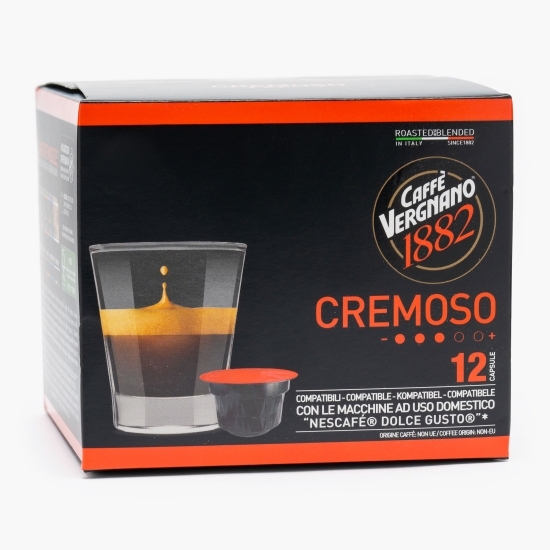 Capsule cafea Cremoso, compatibile Dolce Gusto 12 capsule, 90g