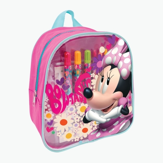 Set pentru desen + rucsac Minnie Mouse