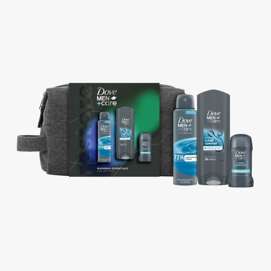 Set cadou Men+Care: deodorant spray Clean Comfort 150ml & gel de duș Clean Comfort 250ml & deodorant stick Clean Comfort 50ml 