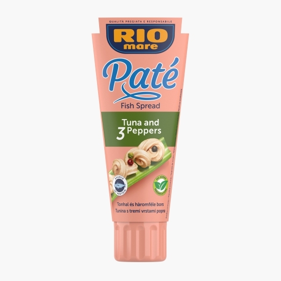 Pate de ton cu piper verde, roz și negru 100g