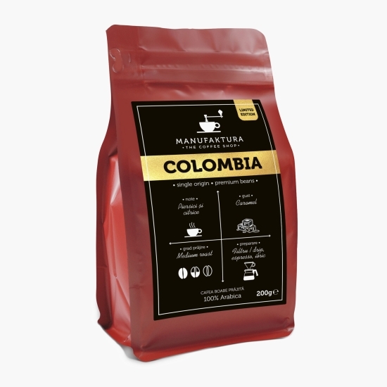 Colombia 200g cafea boabe prăjită