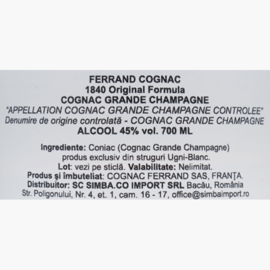 Cognac 1840 Original Formula, 45%, 0.7l