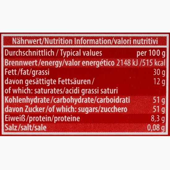 Praline Constanze ciocolată cu nugat, fistic și marțipan 12 buc, 240g