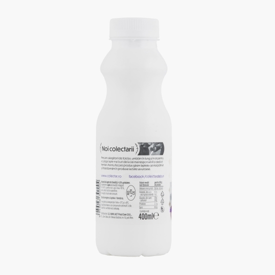 Ayran de bivoliță 4.5% grăsime, 400ml