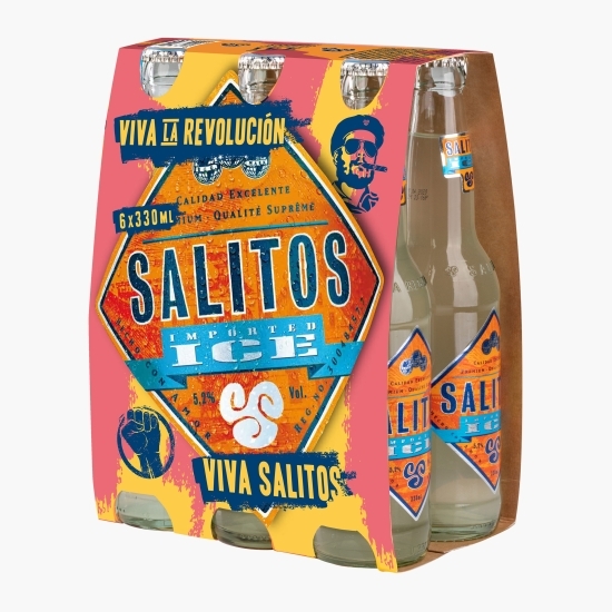 Salitos Ice, 5.2% alc., sticlă 6x0.33l