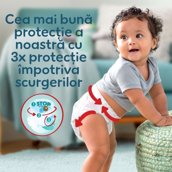 Scutece-chiloțel Premium Care Pants Mega Box mărimea 7, 17+ kg, 36 buc