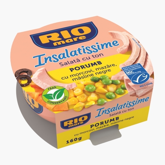 Gustare de legume și ton, Insalatissime 160g