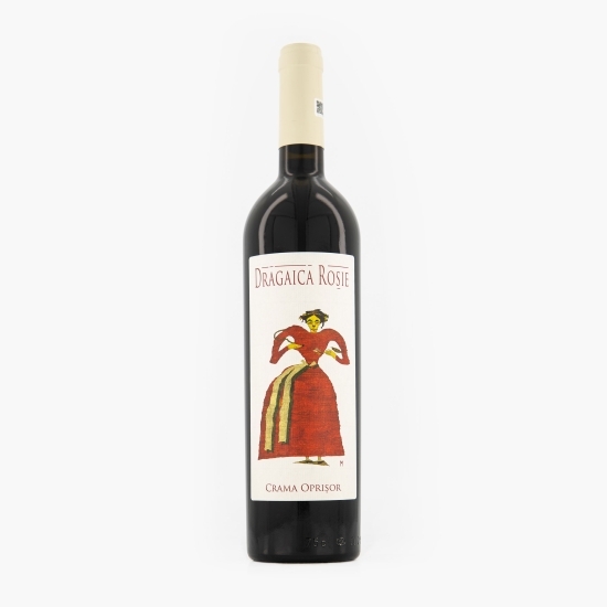 Vin roșu sec Cupaj Fetească Neagră, Cabernet Sauvignon, Merlot & Shiraz, 14.5%, 0.75l