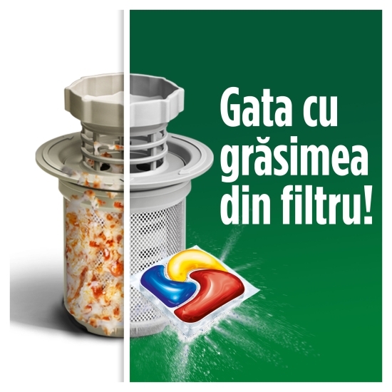 Detergent automat capsule pentru mașina de spălat vase Platinum Plus Complete, 125 spălări