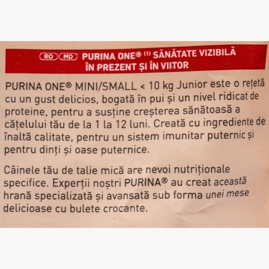 Hrană uscată pentru câini, 800g, cu pui și orez