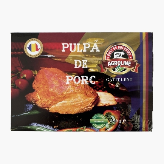 Pulpă de porc gătită lent 650g