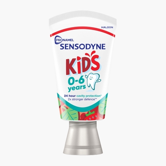 Pastă de dinți pentru copii cu fluor Pronamel Kids 0-6 ani, 50ml