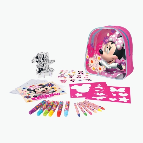 Set pentru desen + rucsac Minnie Mouse