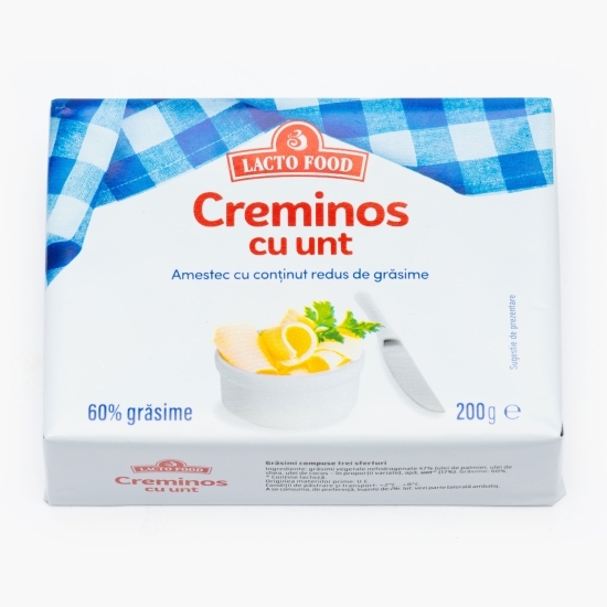 Cremă tartinabilă cu unt Creminos 60% grăsime, 200g