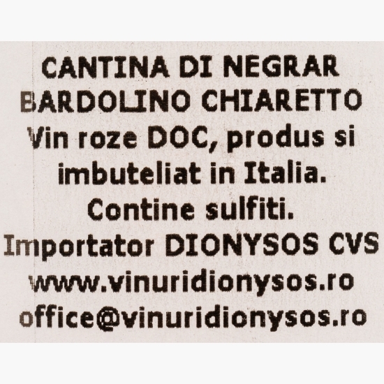 Vin rose sec Chiaretto di Bardolino, 12%, 0.75l