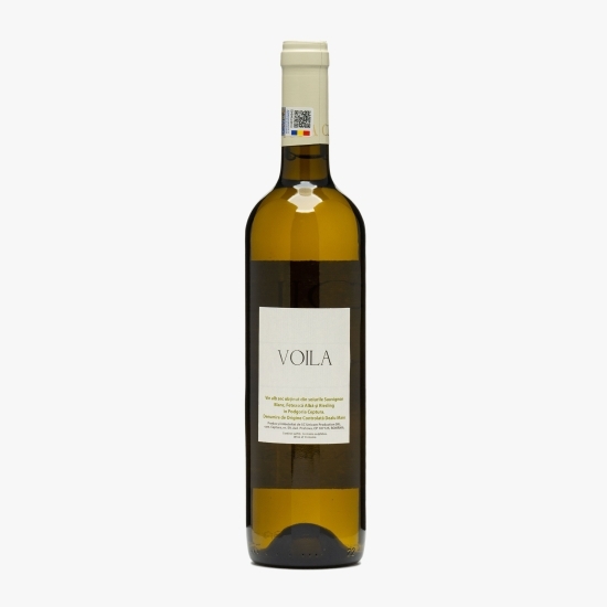 Vin alb sec Sauvignon Blanc & Fetească Albă & Riesling Italian, 13.5%, 0.75l