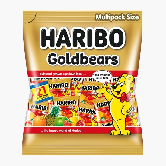 Jeleuri cu aromă de fructe Goldbears 250g