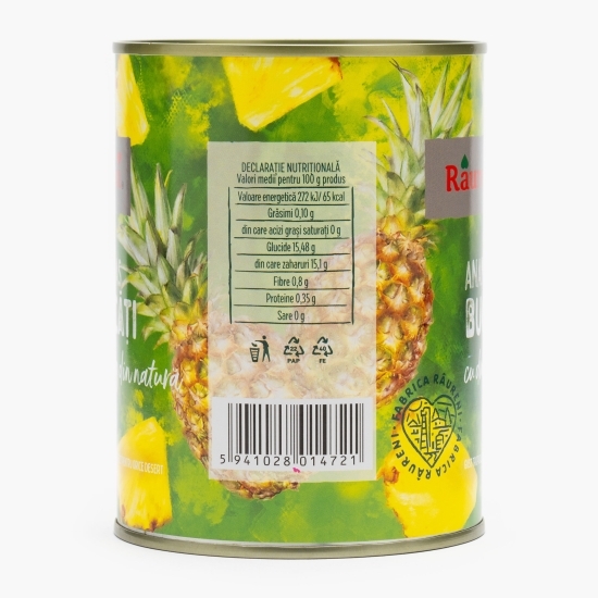 Compot ananas bucăți în sirop 567g