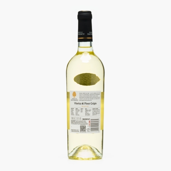 Vin alb sec Viorica & Pinot Grigio, 12%, 0.75l