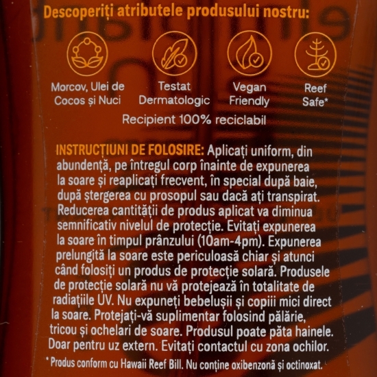 Ulei pentru bronzare cu protecție solară SPF 6, 150ml