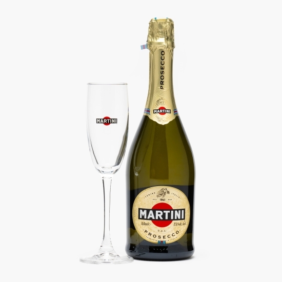 Vin spumant Prosecco, 11.5%, 0.75l + pahar