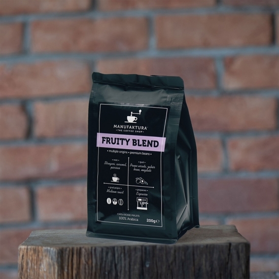 Fruity Blend 200g cafea boabe prăjită