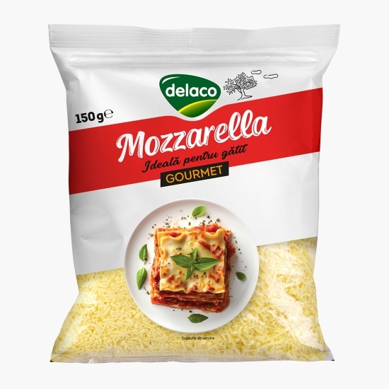 Mozzarella gourmet răzuită 150g