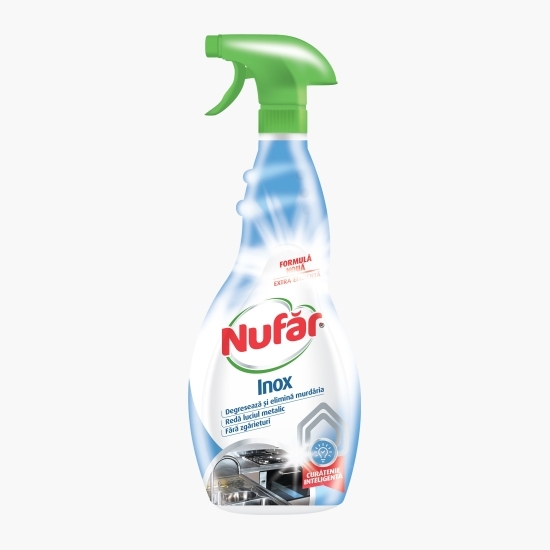 Soluție spray curățare suprafețe inox 0.5l