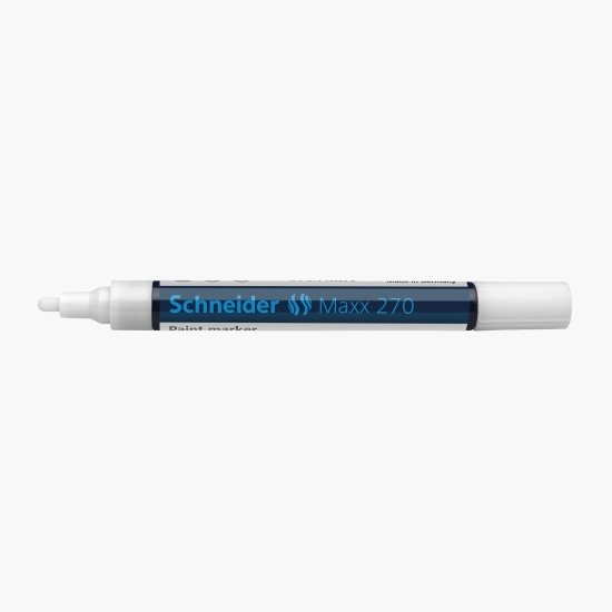 Marker cu vopsea 1-3mm, alb