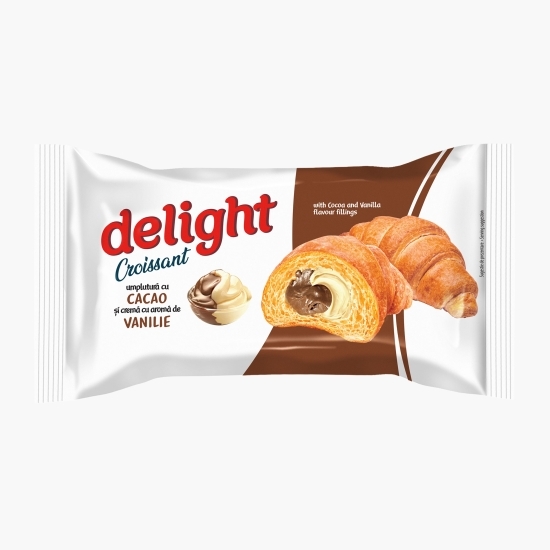 Croissant cu umplutură de cacao și vanilie 80g