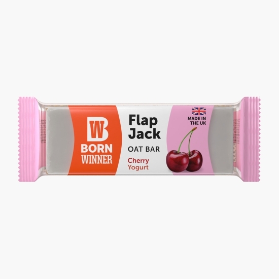 Baton de ovăz cu aromă de iaurt de cireșe Flap Jack 100g