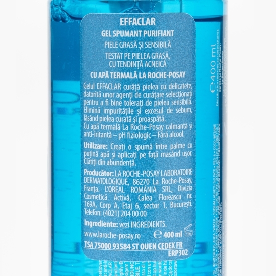 Gel spumant purifiant Effaclar 400ml