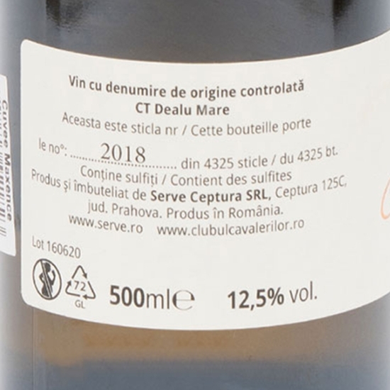 Vin alb demidulce Riesling de Rin, 12.5%, 0.5l